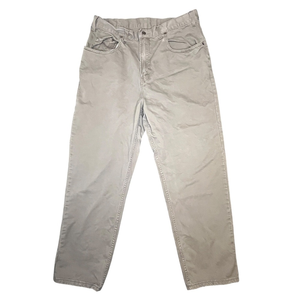 Gap Mens Vintage 90s Straight Leg‎ Cotton Twill Pants Rugged Denim Gorpcore 36W